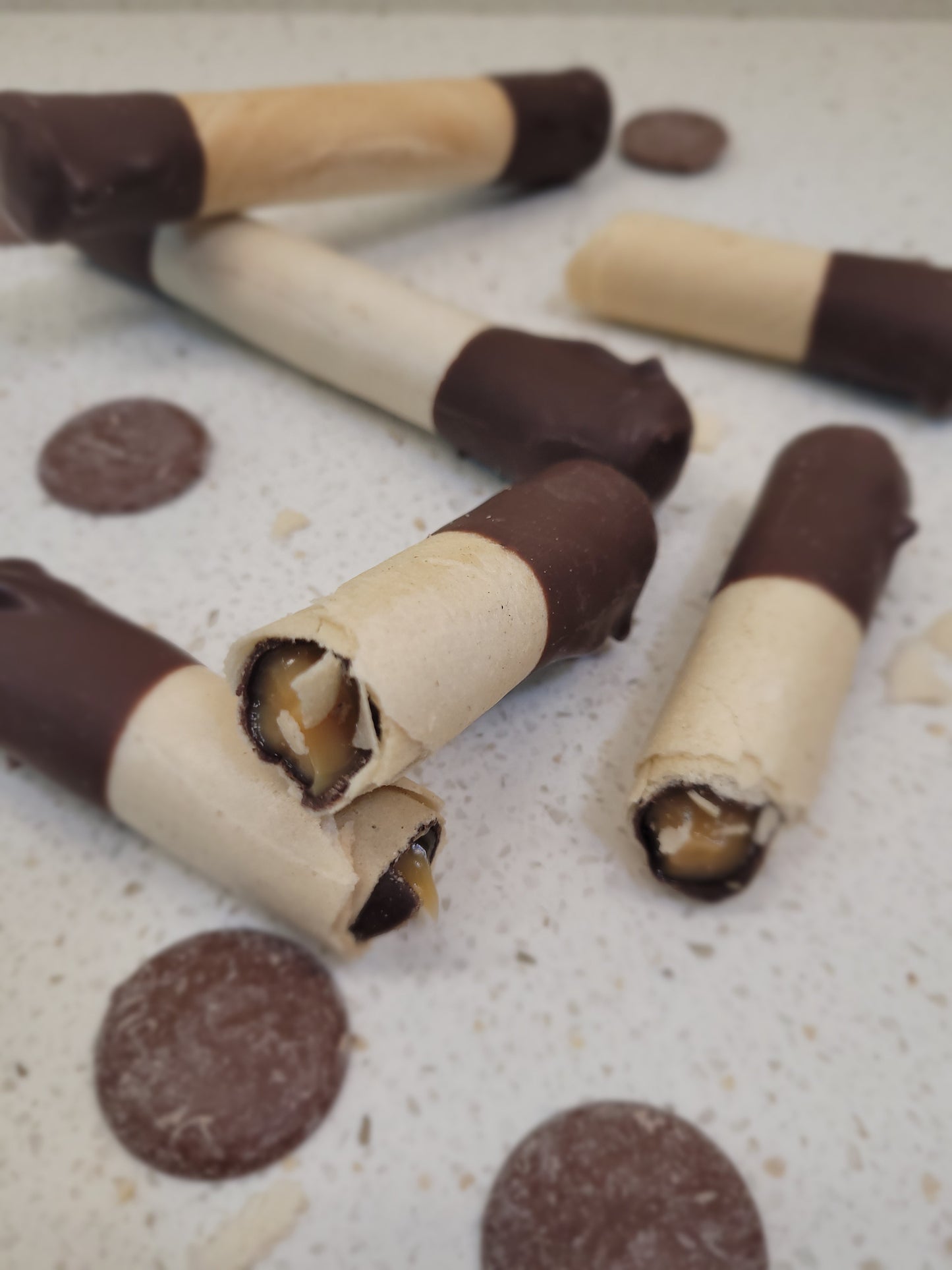 4 Barquillos Manjar 180 grs.